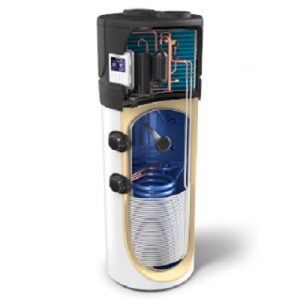 Термопомпен бойлер Tesy  AquaТhermica 200S с топлообменник